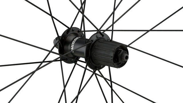 Shimano Juego de ruedas WH-RS100-CL - negro/Non Boost/Non Boost/130 mm/100 mm/28"/Shimano carretera/100 mm/Shimano carretera/100 mm/130 mm