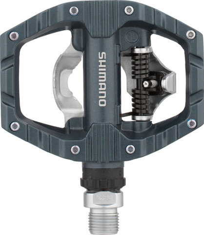 Shimano Pedales de clip/plataforma PD-EH500 - gris oscuro