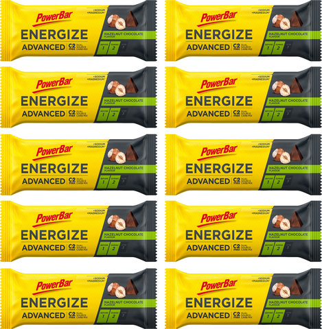 Powerbar Energize Advanced Energy Bars - 10 pieces - hazelnut-chocolate