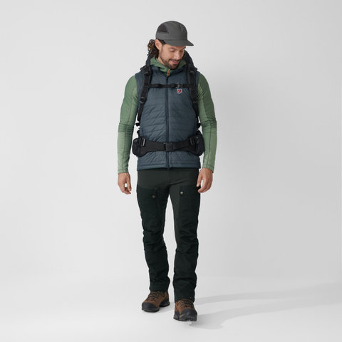 Fjällräven Gilet d'extérieur pour hommes Expedition X-Lätt - black | L