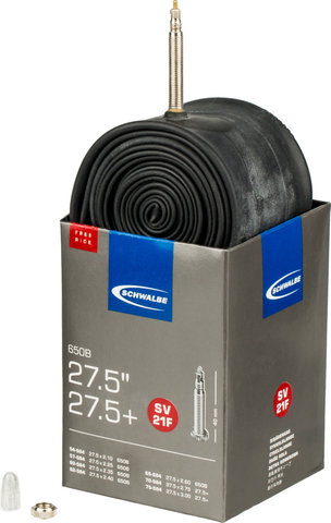 Schwalbe Chambre à Air 21F pour 27,5+ Freeride - 5 pièces - universal/Valve Presta (SV)/54-584 à 75-584/27,5 x 2,10-3,00 SV 40 mm/40 