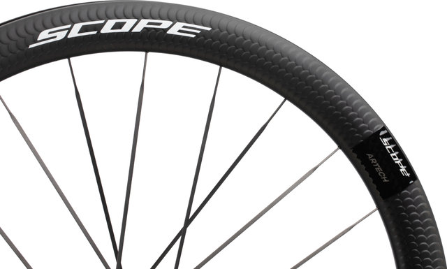 Scope Cycling Juego de ruedas Artech 4 Disc Center-Lock 28'' - white | 142 mm | 100 mm | 28" | SRAM XDR