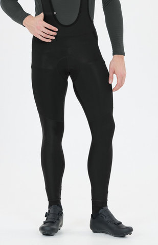 Endurance Culotte con tirantes Gorsk V2 AY Windblock - black | S