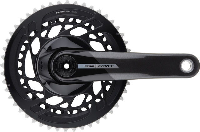 SRAM Set de Pédalier en Carbone Force D2 DUB DM 2x12 vitesses - iridescent/175,0 mm 35-48
