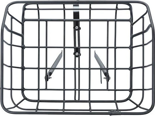 Basil Portland bike basket - matte black/25 l