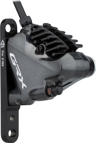 Shimano GRX Bremssattel BR-RX810 mit Resinbelag - anthrazit/Vorderrad/ohne
