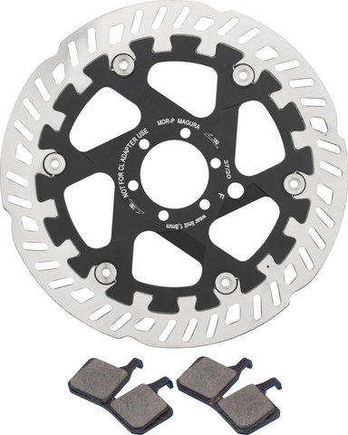 Magura Set Disque de Frein MDR-P et Plaquettes 6 trous 180 mm - 9.P/180 mm