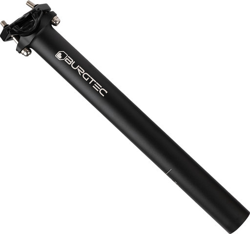 Burgtec Xpress Alloy Sattelstütze - black/31,6 mm/300 mm/1 mm