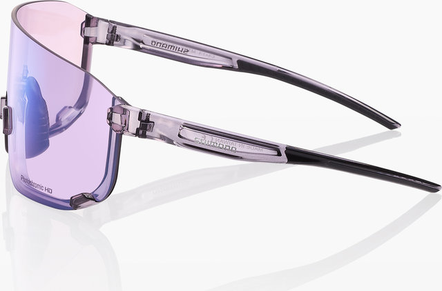 Shimano Aerolite 3 Photochromic Brille - transparent dark grey | photocromatic HD