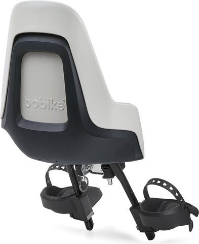 bobike ONE Mini Front Kids Bicycle Seat with Mounting Bracket - snow white