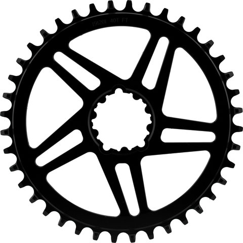 Wolf Tooth Components Direct Mount Flattop Kettenblatt für SRAM Cyclocross / Road - black/40 Z