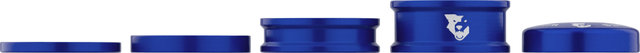 Wolf Tooth Components Anodized Bling Kit Aheadkappe- und Spacer-Set - blue/universal