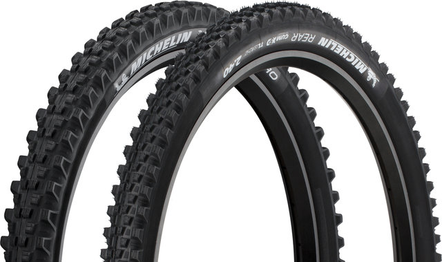 Michelin Wild Enduro Front MAGI-X / Rear GUM-X 27,5" Faltreifen 2er Set - schwarz/27.5 "/61 mm/61-584/2.4 "