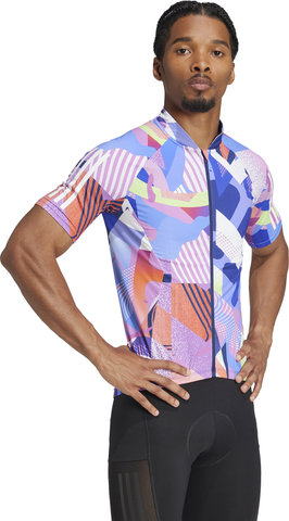 adidas Cycling Essentials PC Jersey - dark blue-lucid blue/S