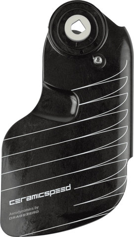 CeramicSpeed Cage de Dérailleur OSPW Aero ALPHA pour SRAM RedD1/E1+ForceD1 v2 - black | 14 dents (galet guide), 20 dents (galet tendeur)