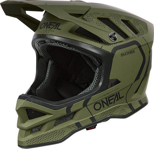 O'NEAL Blade Polyacrylite Full-Face Helmet - strike-olive-black | 55 - 56 cm