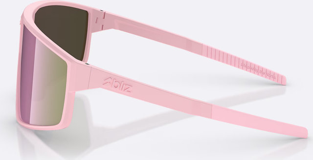 Bliz P002 Sportbrille - matte powder pink/brown-rose multicolor