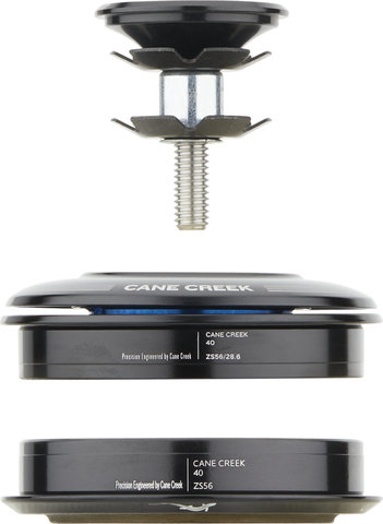 Cane Creek Jeu de direction Cane Creek 40 ZS56/28,6 - ZS56/40 - black/1 1/8" - 1,5" tapered/ZS44/28,6 - ZS56/40