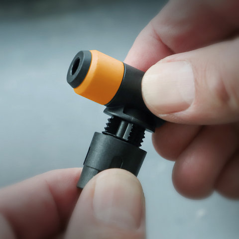 SKS Cabezal de bomba Clik Tec - negro