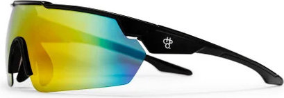 CHPO Soda Brille - shiny black | red mirror