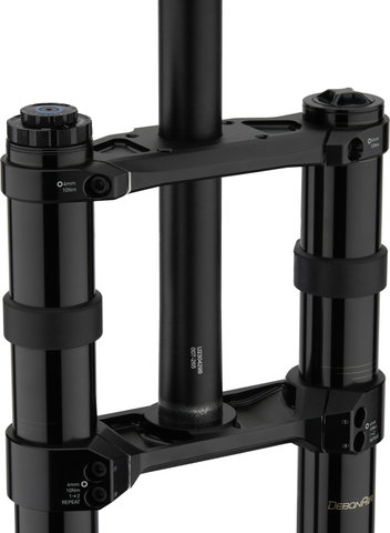 RockShox Horquilla de suspensión BoXXer Ultimate Charger 3 RC2 DebonAir+ 27,5" - boxxer electric red-gloss/15 mm Eje Pasante/200 /48 /1 1/8"/110 mm/27,5" (650B)/110 mm/110 mm