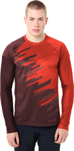 VAUDE T-shirt ML Moab VI - glowing red-black | S