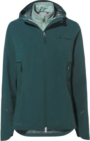 VAUDE Womens Yaras 3in1 Jacket - deep pond/46