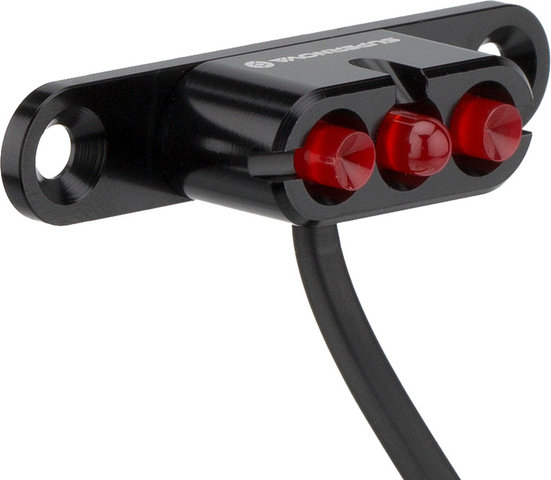 Supernova E3 Tail Light 2 LED Rear Light, Lower Cable - StVZO Approved - black