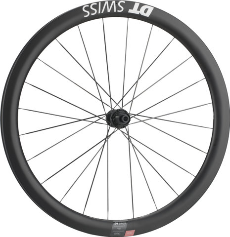 DT Swiss Rueda ERC 1100 DICUT 45 Carbon Disc Center Lock 28" - negro | 28" | Shimano carretera | sólo rueda trasera | 142 mm