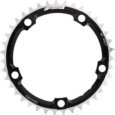 FSA Kettenblatt Super K-Force Light Road, N-11, 130 mm Lochkreis - black/39 Z