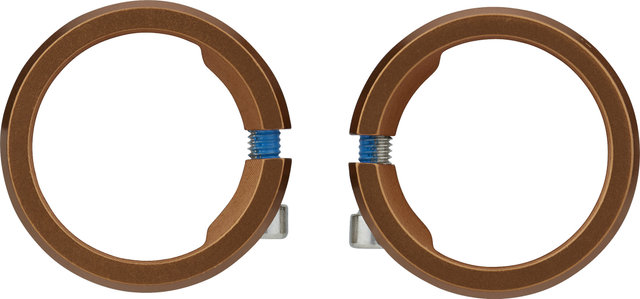 Peaty's Bagues de serrage Monarch Grips - bourbon