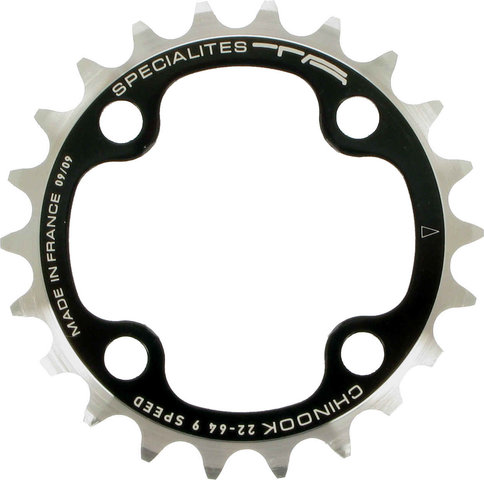 TA Plateau Chinook, 4 bras, interne, BCD 64 mm - noir/22 dents