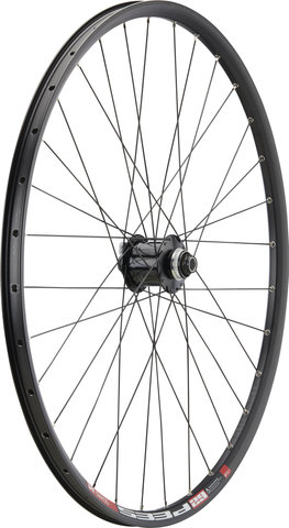 bc basic Mountain Deore Disc Center Lock DT Swiss 533D 29" Laufrad - schwarz | 29" VR 15x100 Dynamo