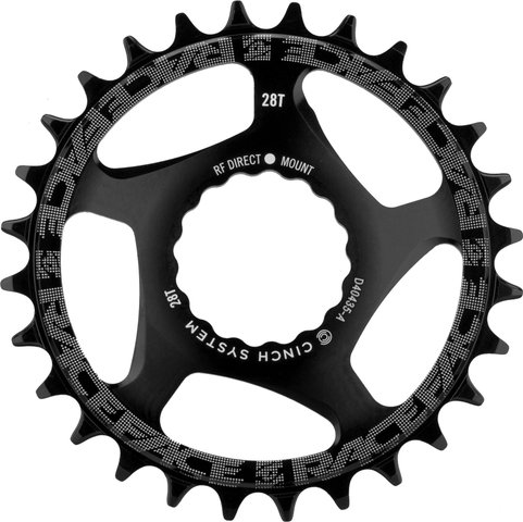 Race Face Narrow Wide Kettenblatt Cinch Direct Mount, 10-/11-/12-fach - black/30 Zähne Race Face Narrow Wide Kettenblatt Cinch Direct Mount, 10-/11-/12-fach - black/30 Zähne