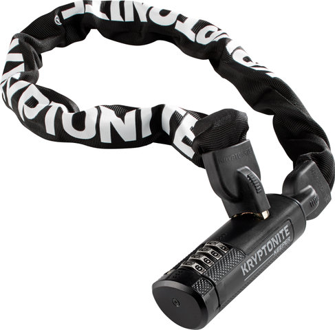 Kryptonite Keeper 790 Integrated Combo Kettenschloss - schwarz | 90 cm