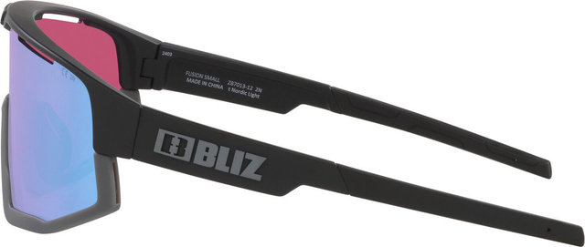 Bliz Fusion Small Nano Optics Nordic Light Sportbrille - matte black/rose-violet-blue