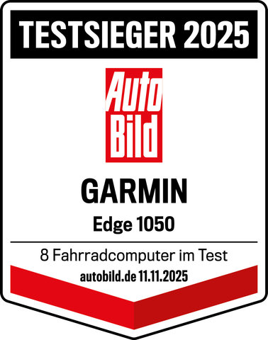 Garmin Edge 1050 GPS Trainingscomputer + Navigationssystem - schwarz