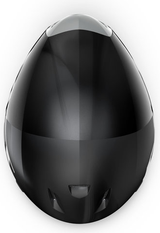 MET Codatronca Zeitfahrhelm - black silver matt glossy | 56 - 58 cm