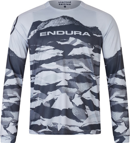 Endura Camiseta de manga larga estampada LTD Mountain Camo - black/M