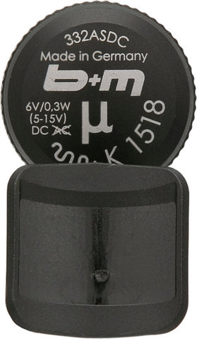 busch+müller Lampe Arrière à LED Mü E pour E-Bike (StVZO) - noir