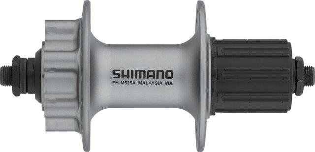 Shimano HR-Nabe FH-M525A Disc 6-Loch für Schnellspannachse - silber/32/Shimano MTB/Shimano MTB