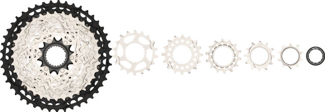 Shimano Cassette XT CS-M8100-12 de 12 velocidades - plata/10-45