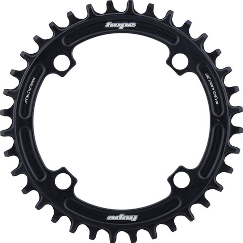 Hope R22 Kettenblatt 4-Arm 104 mm Lochkreis - black/36 Z