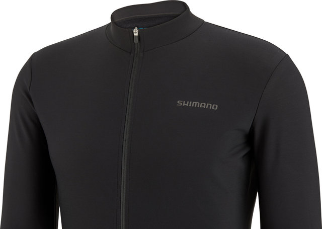 Shimano Maillot de manga larga Element Long Sleeves - black/M