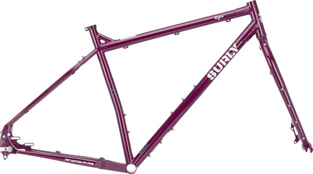 Surly Ogre 27,5+/29" Rahmenkit - fermented plum/L