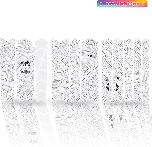 Unleazhed XXL Topolines Rahmenschutzfolie - black glossy