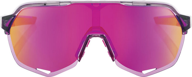 100% S2 Mirror Sportbrille - tokyo night translucent grey | purple multilayer mirror