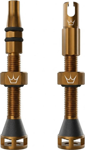 Peaty's Valves tubeless Holeshot Fast Flow - bourbon | Valve Presta (SV) | 42 mm