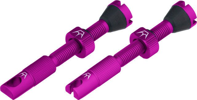 Peaty's Holeshot Fast Flow tubeless valves - punch | Presta Valve (SV) | 42 mm
