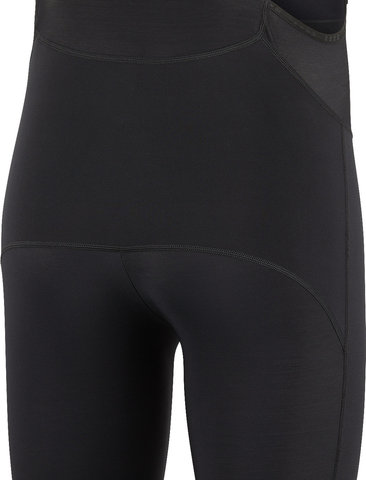 GripGrab ThermaShell Water-Resistant Bib Tights with Liner Shorts - black/M